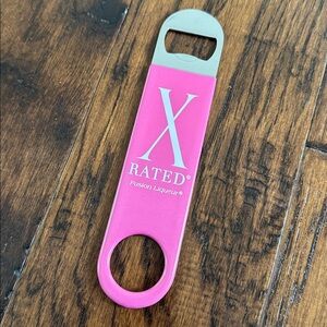 Pink X-Rated bottle opener NEW